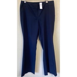 NWOT Ann Taylor Curvy Fit Trouser Dress Pants 10 Polyester Rayon Stretch